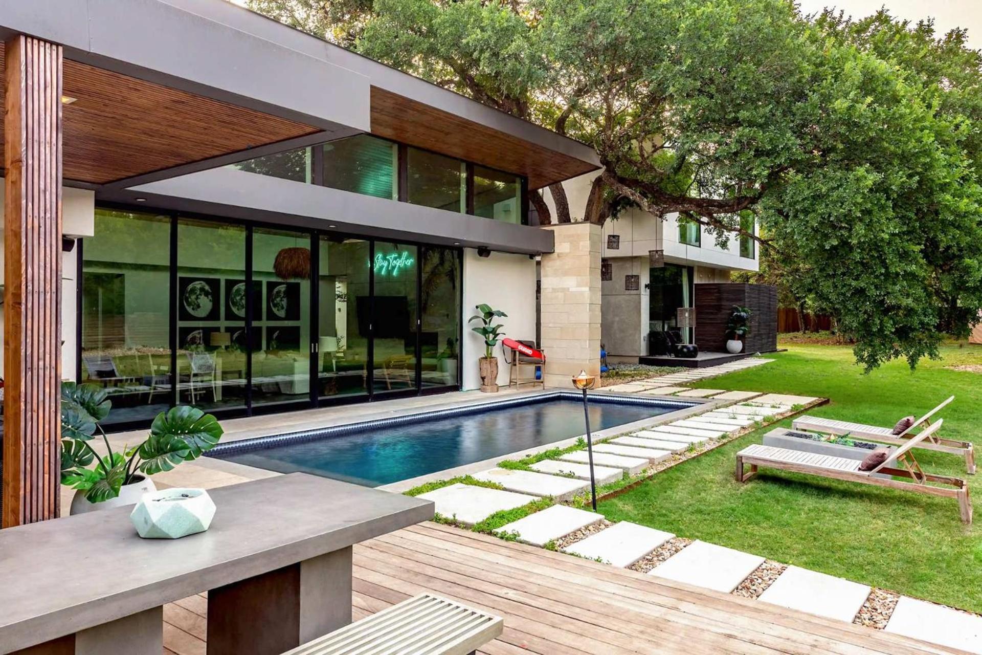 Eastside Mansion With Pool - Rainey St - 7 Min Drive Villa Austin Exterior photo